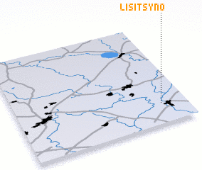 3d view of Lisitsyno