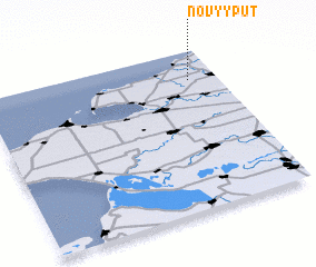 3d view of Novyy Put\