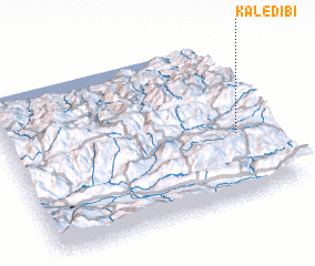 3d view of Kaledibi