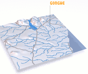 3d view of Gongwe