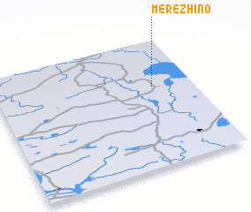 3d view of Merezhino