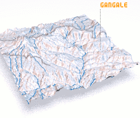 3d view of Gangalē