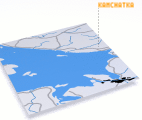 3d view of Kamchatka