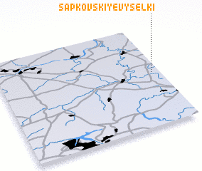 3d view of Sapkovskiye Vyselki