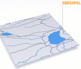 3d view of Kargopol\