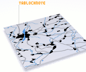 3d view of Yablochnoye