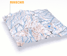 3d view of Mukʼe Chʼin