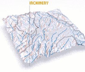 3d view of Inchʼimeny