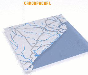 3d view of Cabo Apacarl