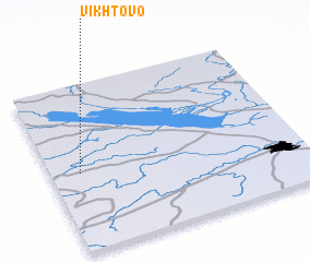 3d view of Vikhtovo