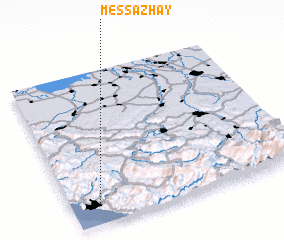 3d view of Messazhay