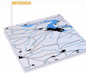 3d view of Aksënovo