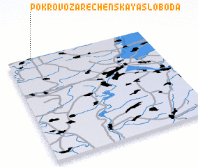 3d view of Pokrovo-Zarechenskaya Sloboda