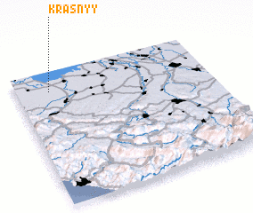 3d view of Krasnyy