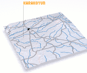 3d view of Karakoyun