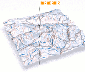 3d view of Karabakır