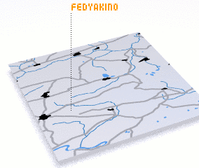 3d view of Fedyakino