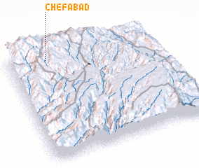 3d view of Chʼefa Bad