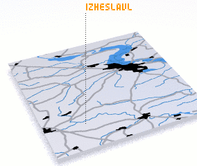 3d view of Izheslavl\