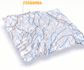 3d view of Zēna Āmba