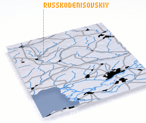 3d view of Russko-Denisovskiy