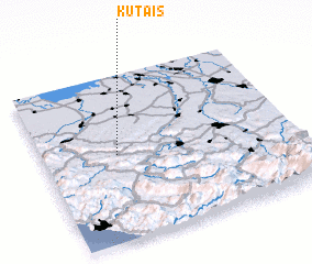 3d view of Kutais