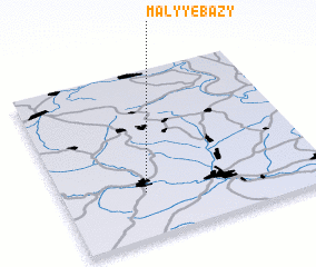 3d view of Malyye Bazy