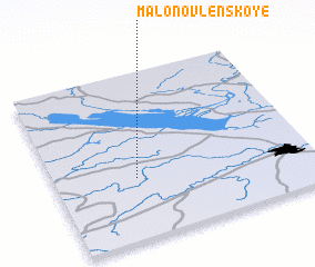 3d view of Malo-Novlenskoye