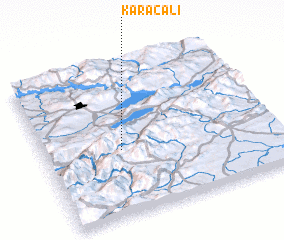 3d view of Karaçalı