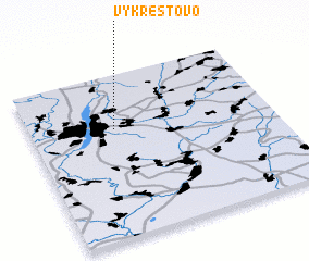 3d view of Vykrestovo