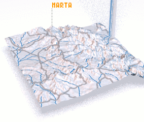 3d view of Marta