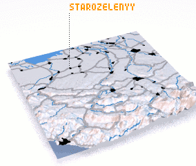 3d view of (( Staro-Zelënyy ))