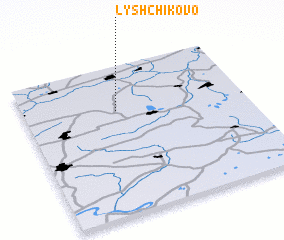 3d view of Lyshchikovo