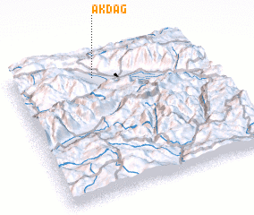 3d view of Akdağ