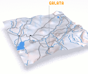 3d view of Galata