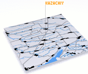 3d view of Kazachiy