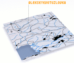 3d view of Alekseyevo-Tuzlovka