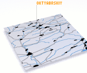 3d view of Oktyabr\