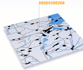 3d view of Khoroshëvka