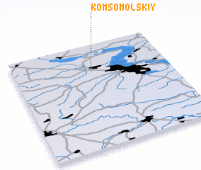 3d view of Komsomol\