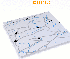 3d view of Kosterevo