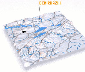 3d view of Demirkazık