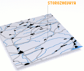 3d view of Storozhevaya