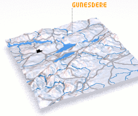 3d view of Güneşdere