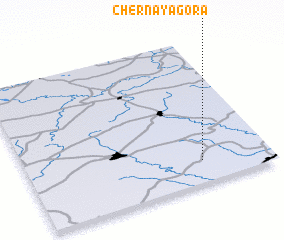 3d view of Chërnaya Gora