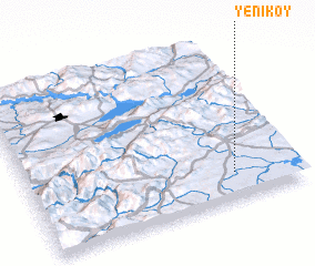 3d view of Yeniköy