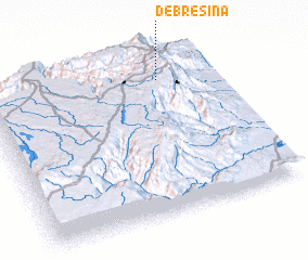 3d view of Debre Sīna