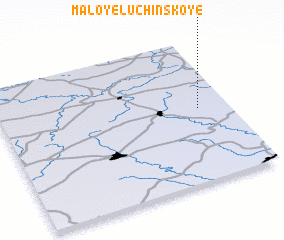 3d view of Maloye Luchinskoye