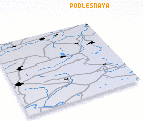 3d view of Podlesnaya