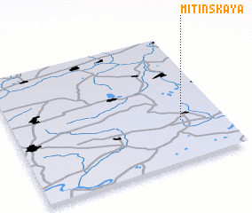 3d view of Mitinskaya